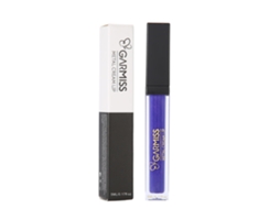 Labial Líquido De Brillo Metalizado Glitter 5ml Largo Duración No Pegajoso Chocolate Oscuro