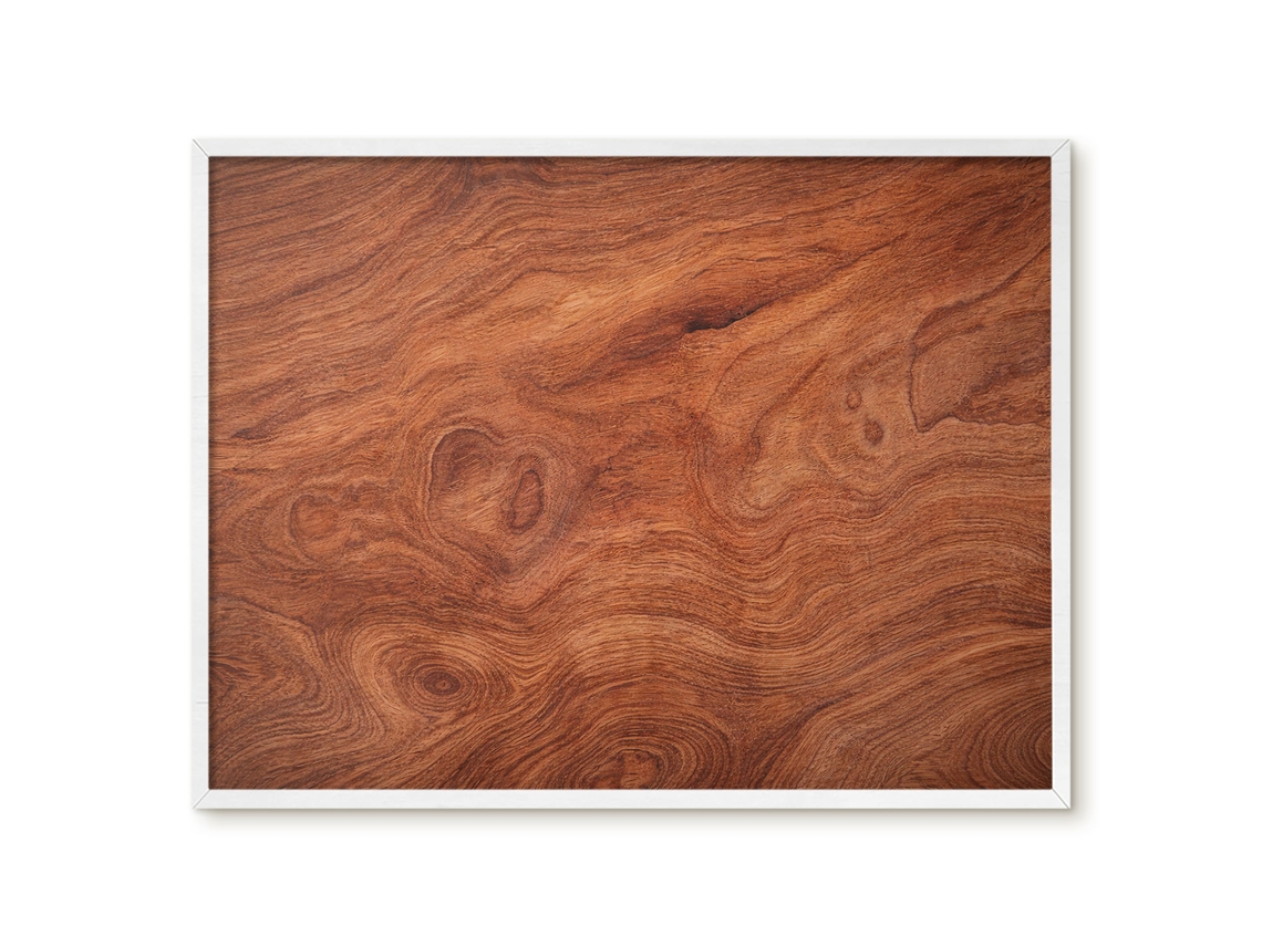 Magnetic Board For Wall Wooden Texture For The Bedroom Espelharte (80x60 Cm)