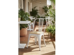Cadeira Valix Madeira Natural - Branco