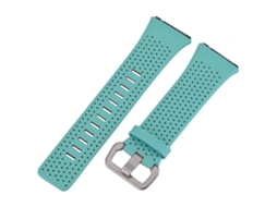 Cinta de relógio de couro para Fitbit Ionic, tamanho L EOOCOO