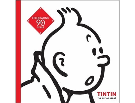 Livro Tintin - The Art of Hergé de Michel Daubert e Hergé Museum (Inglês)