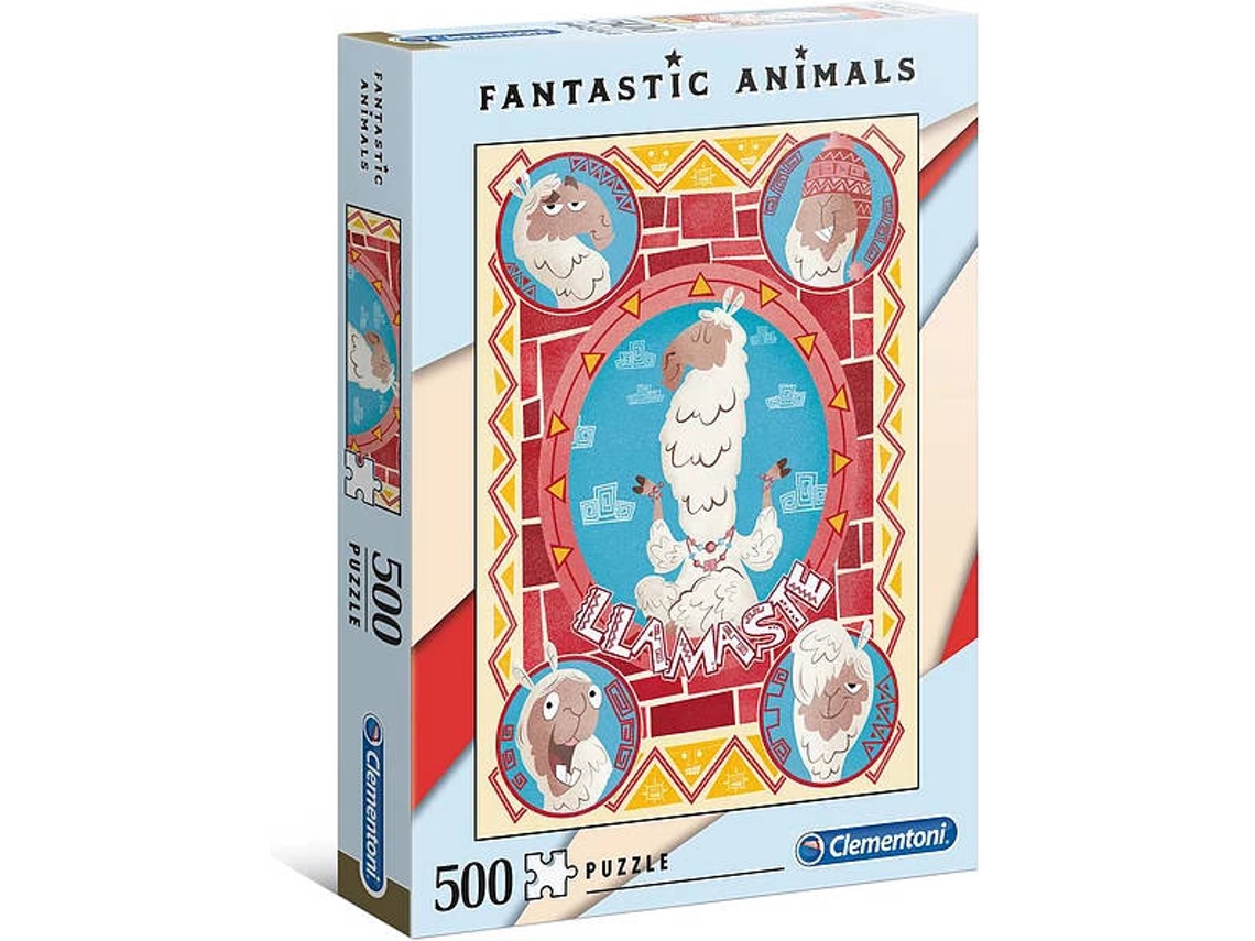 Puzzle CLEMENTONI Lama (500 Peças)