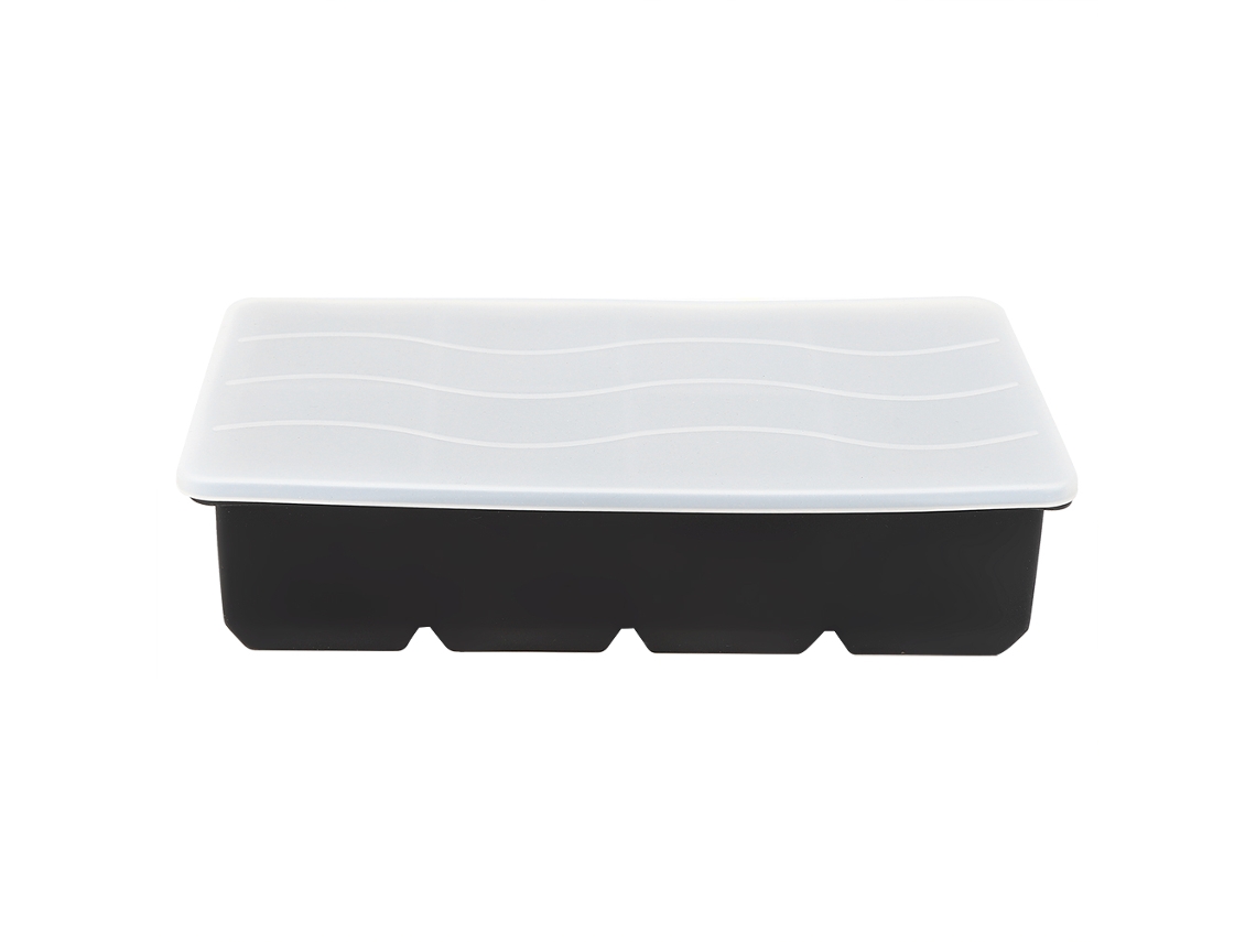 Mold de Gelo Silicone 8 Grelhas com Tampinha LAXISCREED