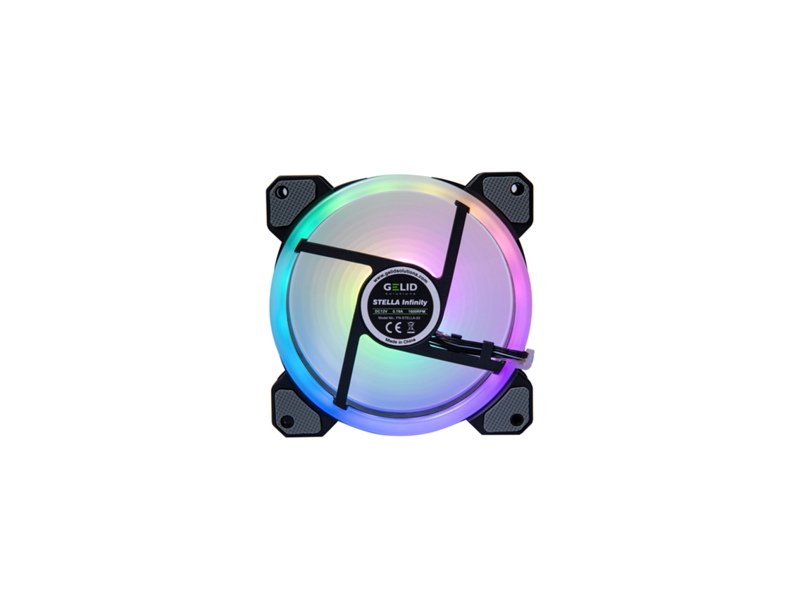 Ventilador de Caixa de Pc GELID SOLUTIONS Stella Infinity Argb