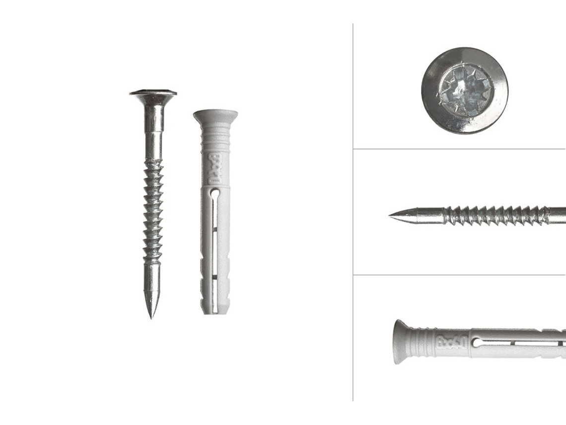 Buchas de Impacto 6 X 40 Mm Por 10 Peças WOVAR