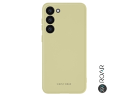 Capa para Samsung Galaxy S23+ ROAR Silicone Bege .