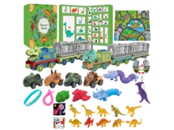 Aetheria-calendário De Dinossauro Verde Plástico Seguro Para Natal E Brinquedo