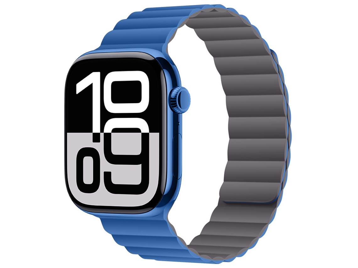 Bracelete Para Apple Watch 38/40/41/42mm Azul-acinzentado Cuich