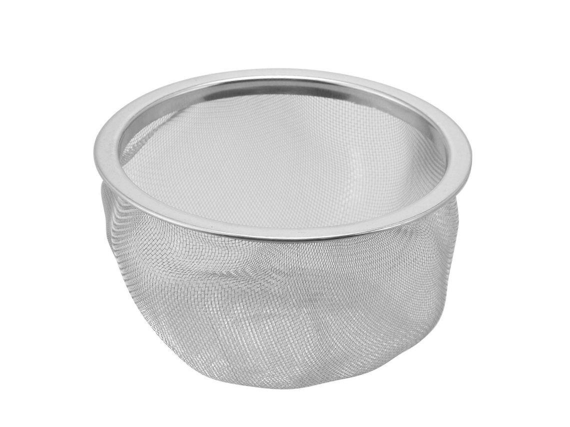 Bule De Chá Com 80 Mm Diâmetro, Cesto Coador De Metal Para Chá, Folhas E Especiarias