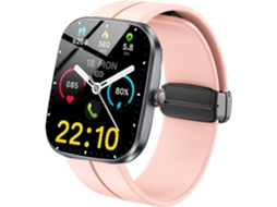 Pulseira De Silicone Macio Com Fecho Magnético Para Smartwatch T70