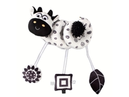Carrinho De Bebê Pendurado Berço Ornamento Animal Vaca Espiral Dos Desenhos Animados Brinquedos Sensoriais De Pelúcia Yunzii