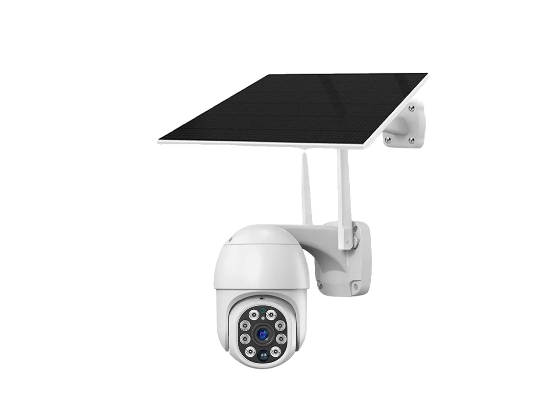 Câmera De Segurança, Alimentada Por Energia Solar, Detecção De Movimento, Câmera Wifi Sem Cartão
