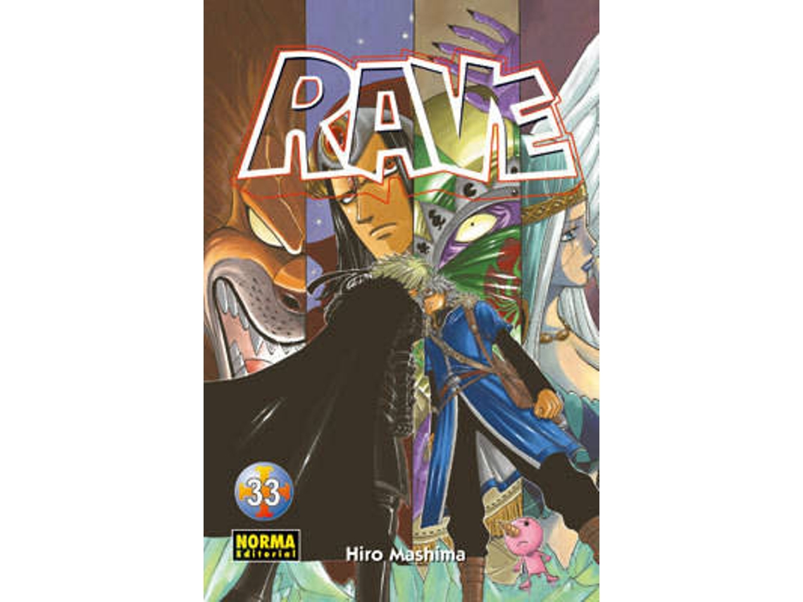 Livro Rave 33 de Hiro Mashima (Espanhol)