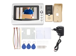 Sistema Interfone Com Vídeo 7 Polegadas Hd