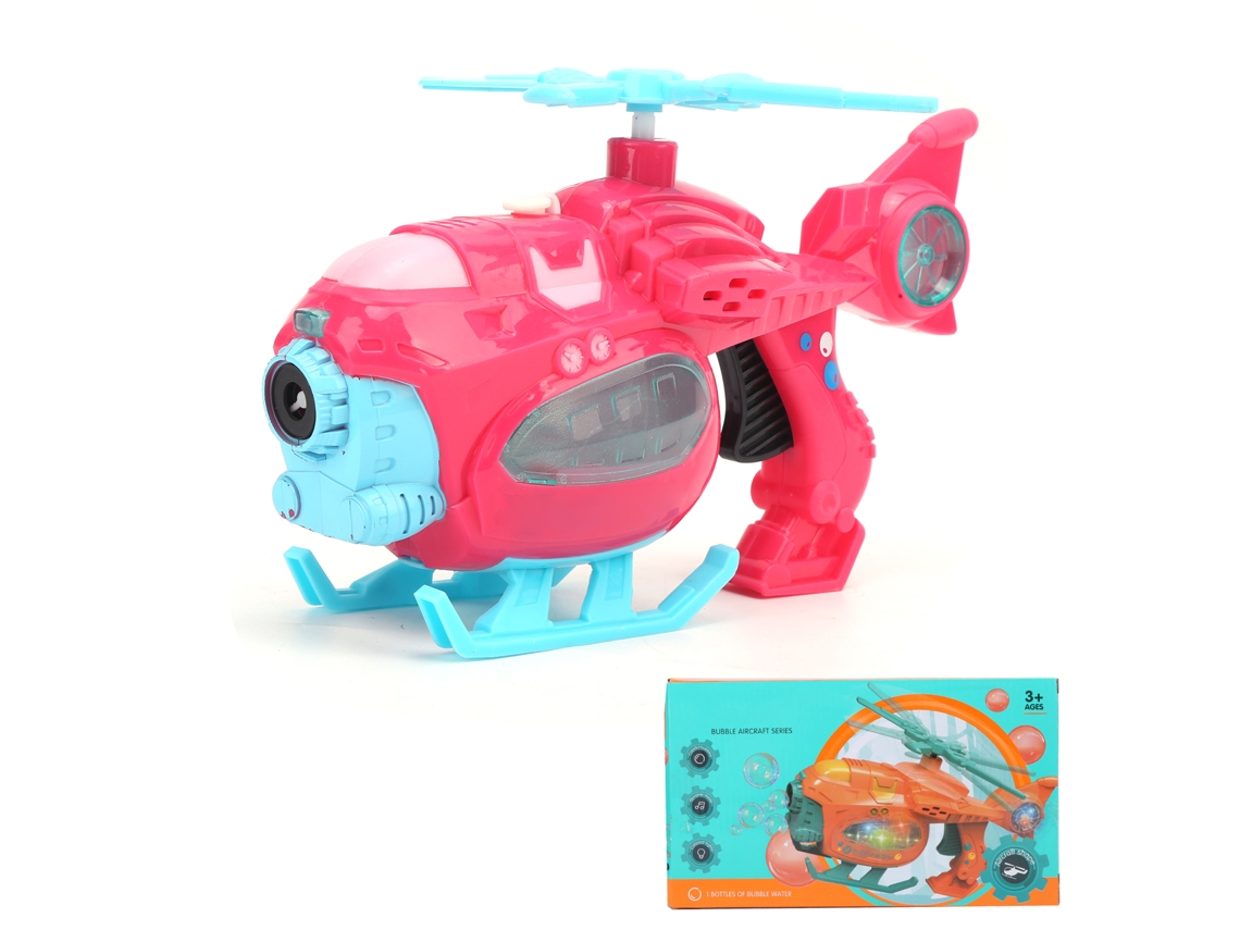 Máquina De Bolhas Elétrica Portátil Com Som E Luz Brinquedo Divertido De Verão Presente De Aniversário Para Crianças