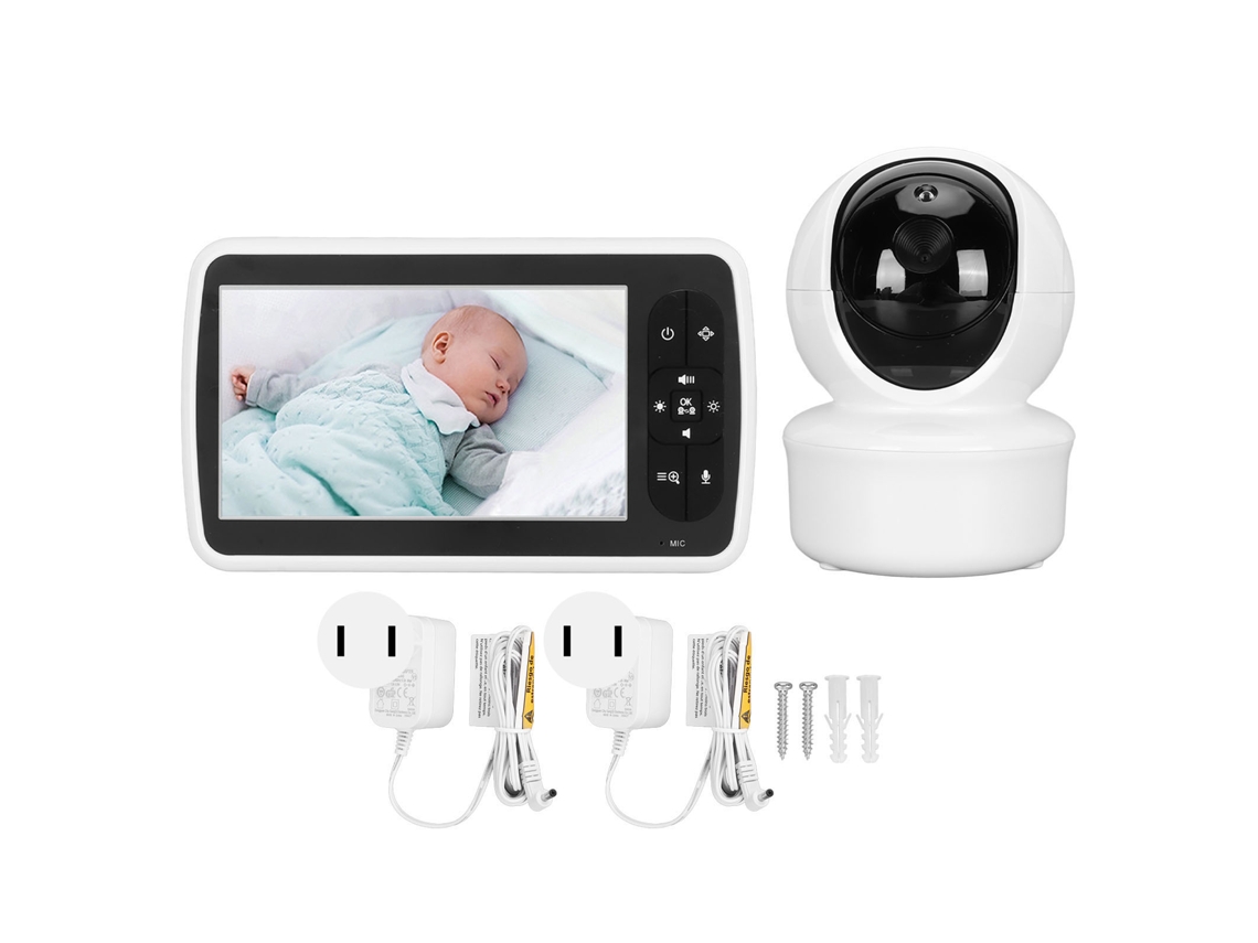 Monitor Bebê Wifi 5 Polegadas Hd Visão Noturna