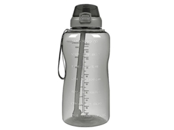 Garrafa de água motivacional de 2000ml para academia e esportes ao ar livre. Brilvibera