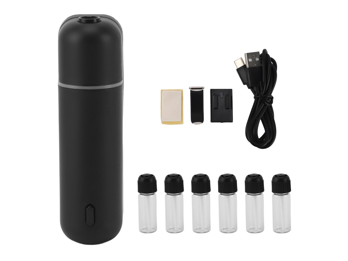 Difusor de Aromas Portátil com 6 Frascos de Óleos Essenciais LAXISCREED