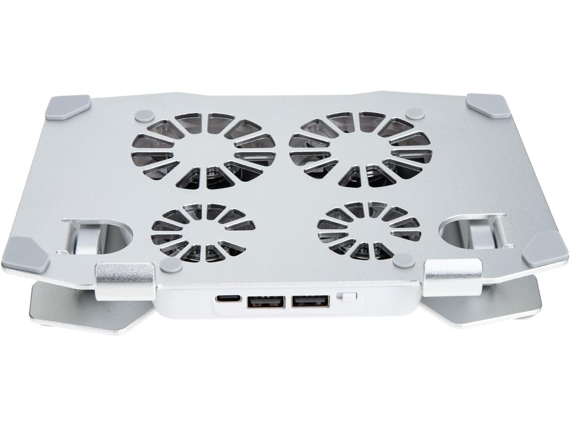 Base De Resfriamento Usb Tipo C Com 4 Ventoinhas