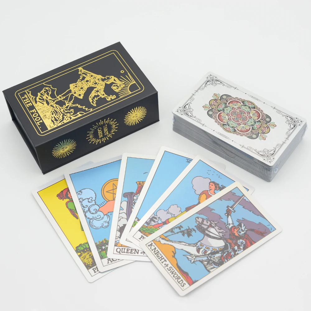 Cartas De Tarô, Jogos De Cartas, Cartas De Adivinhação, Colecionáveis, À Prova D'água E Resistentes Ao Desgaste.