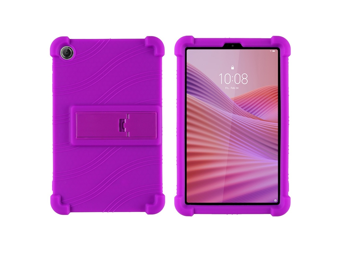 Acessório Para Tablet Lurelia, Compatível Com Lenovo Tab One Tb305fu 8.7roxo, Roxo, Silicone