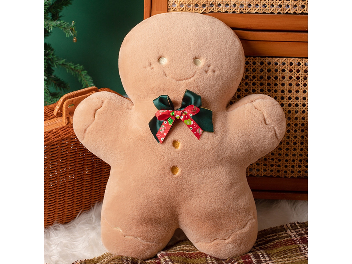 (homem De Gengibre De Natal Parker 45cm) Pelúcia, Almofada Para Sofá