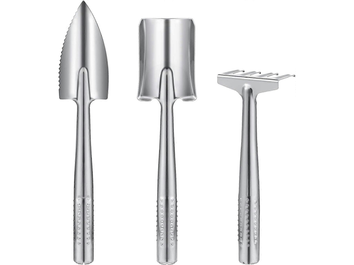 Omni kit de Jardinería de 3 Piezas Herramientas de Acero Inoxidable para Adultos Y Niños Herramientas Mini Jardinería