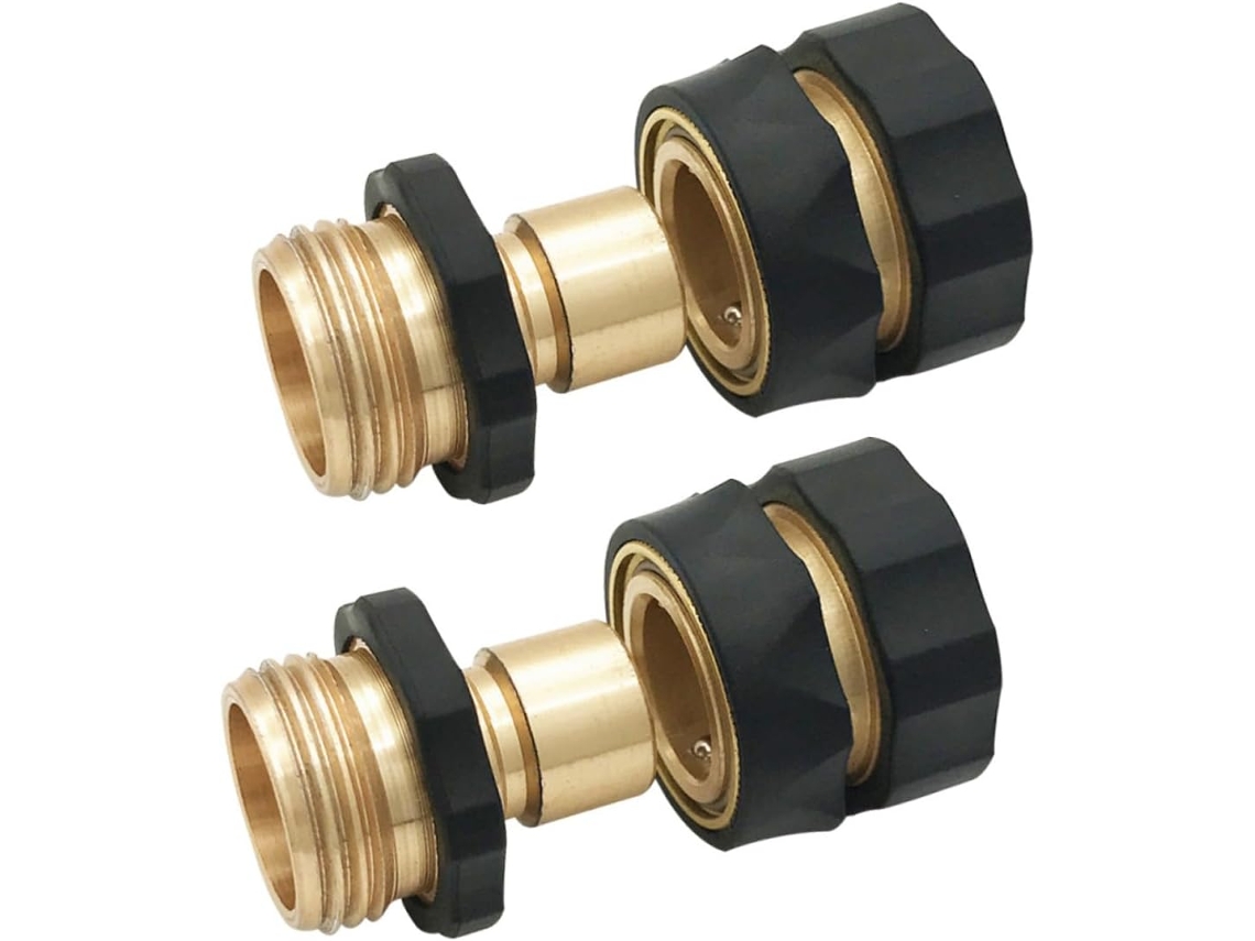 Kit Com 2 Pares De Conectores Rápidos Para Mangueira Jardim.
