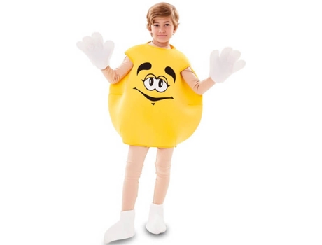Fato de Menino  M&M'S Amarelo (Tam: 7 a 9 anos)