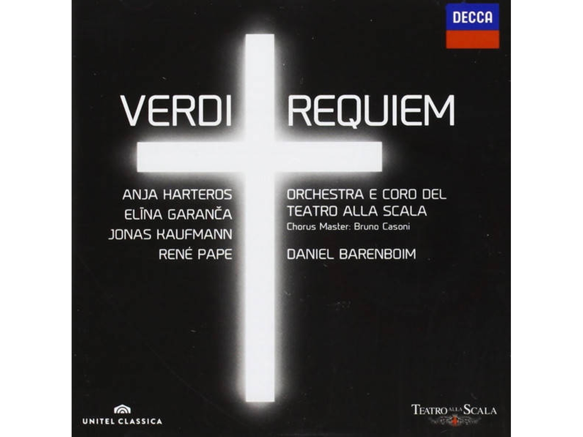 CD Verdi-Requiem-Harteros/Garanc/Kaufmann -2Cd-