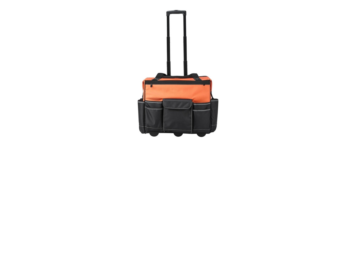 Bolsa De Ferramentas Com Rodas, 27 Bolsos, Construção Durável, 110 Lbs