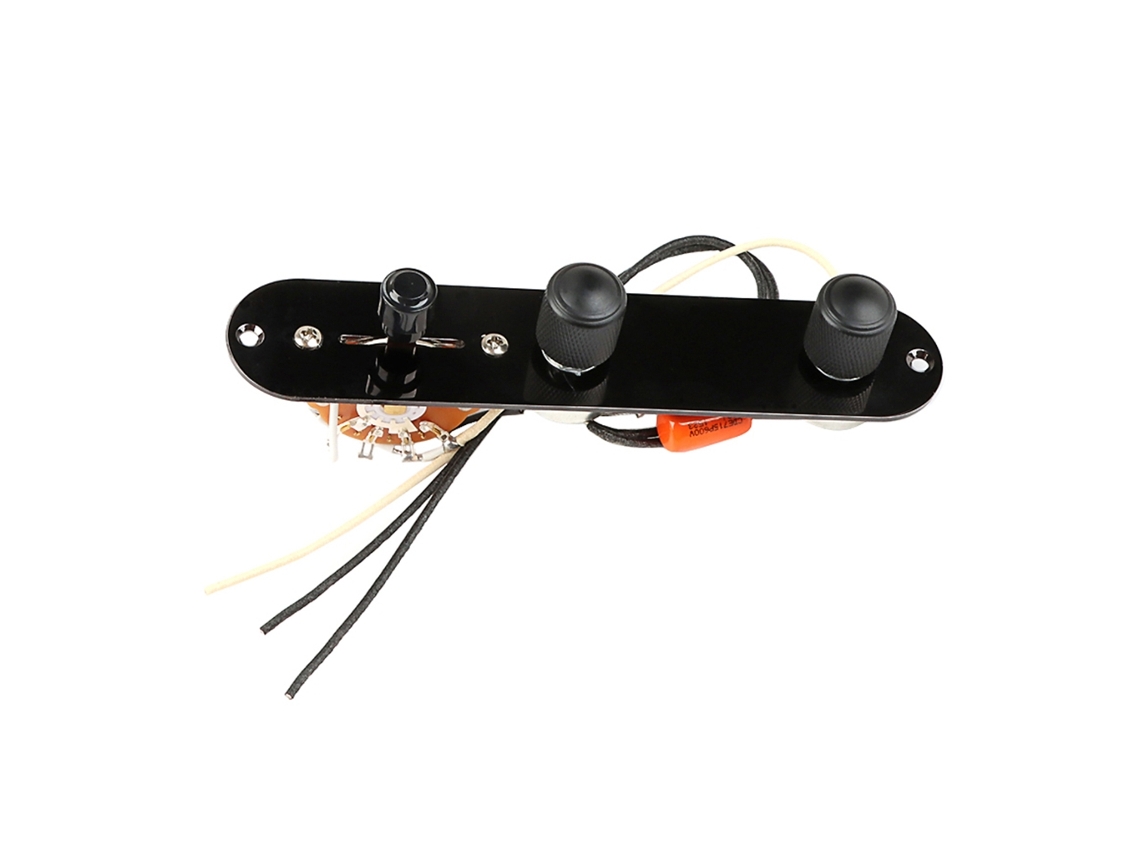 Controle de Guitarra com Chave Seletora de 3 Posições, Botões de Fiação Pré instalados AQUAFORGE