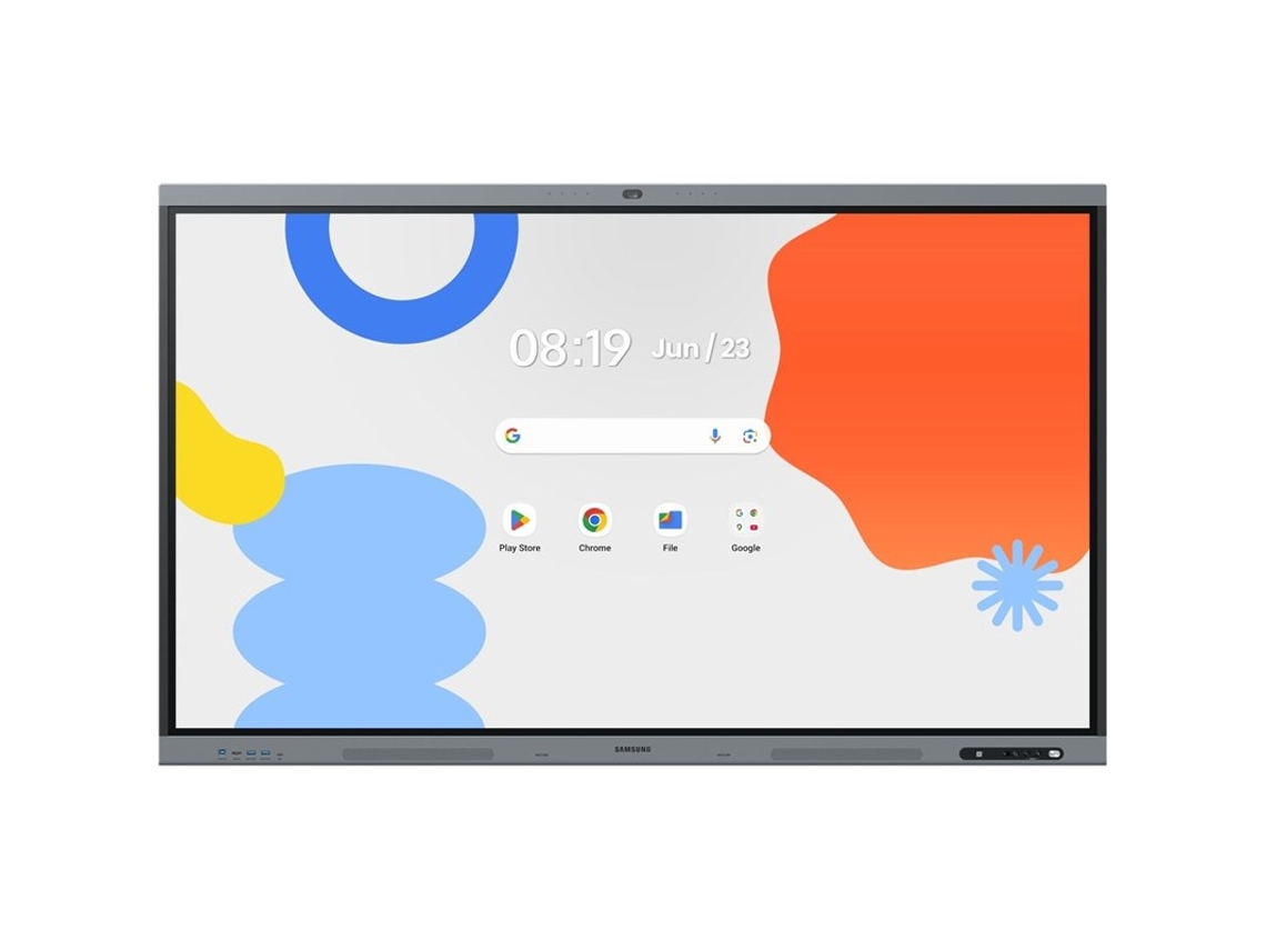 Samsung Lh75wafplgc Pizarra Blanca Interactiva 190,5 Cm (75'') 3840 X 2160 Pixeles Pantalla Táctil Negro, Gris - 1412012