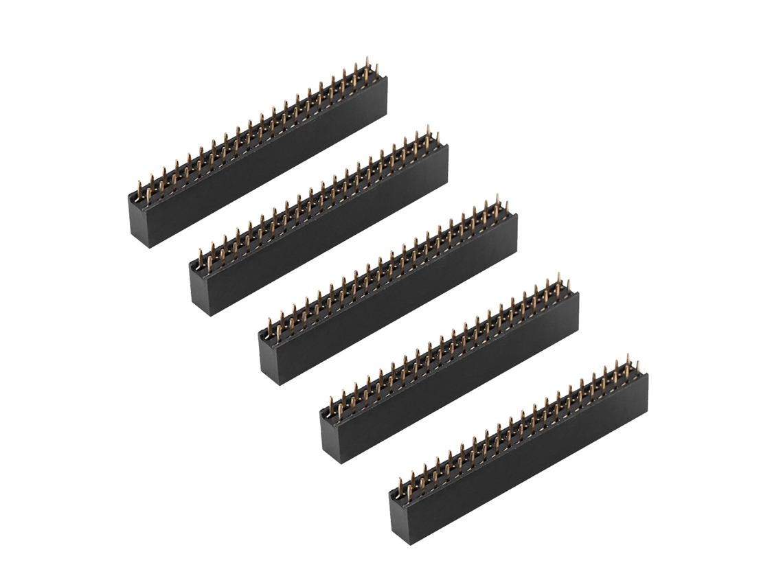 Conectores de Pino HKJ 2x20 2.54mm para Raspberry Pi