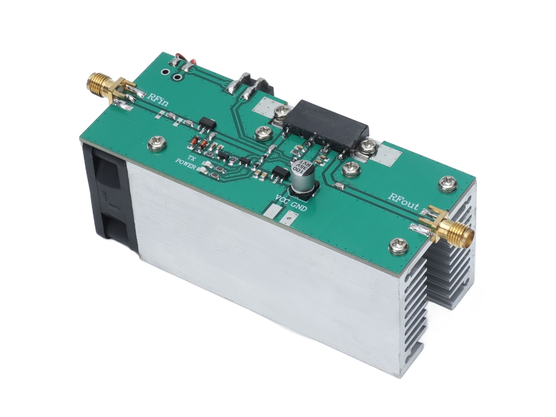 Laxiscreed Módulo Amplificador De Potência Rf 335-480mhz Com Conector Sma Fêmea