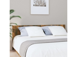 Vidaxl Cabeceira Cama 200x1,5x80 Cm Derivados Madeira Carvalho Fumado