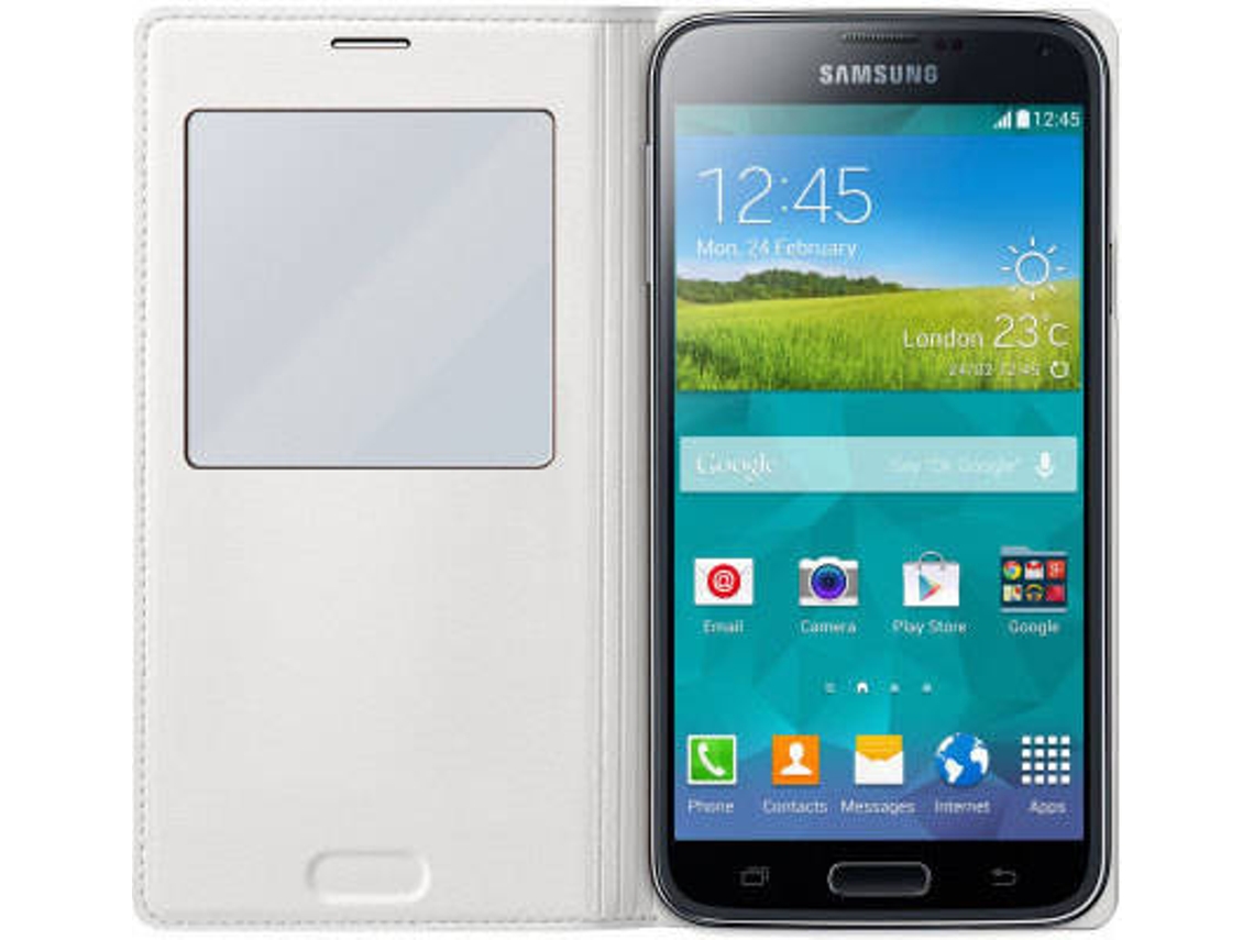 Capa SAMSUNG Carregador EP-VG900BWEGWW Samsung Galaxy S5 Branco