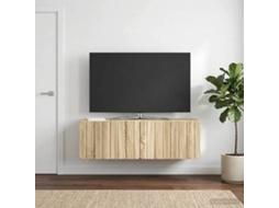Vidaxl Gabinete De Tv De Parede 98 X 31 X 30 Cm Carvalho Sonoma