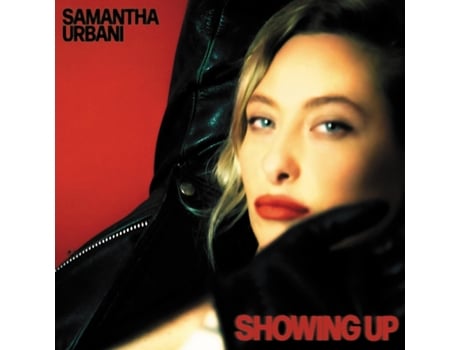 Samantha Urbani Mostrando Vinil Verde Transparente Capa Dupla Lucky Number