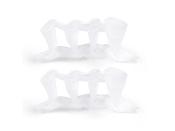 6 Separadores Silicone Universais para Dedos Correção Dedo Martelo Sobreposição ZYBLSSBB