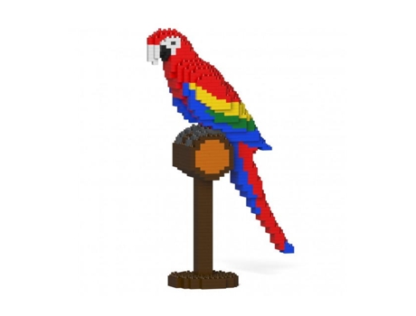 Blocos de Construção  Parrots: Scarlet Macaw (740 Peças)