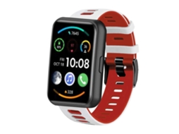 Bracelete Huawei Watch Fit 2 Pulseira outdoor Branco e Vermelho