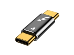 Adaptador Liga Alumínio Halinuia Thunderbolt 4 Tipo-c Para Tipo-c Suporte 5a