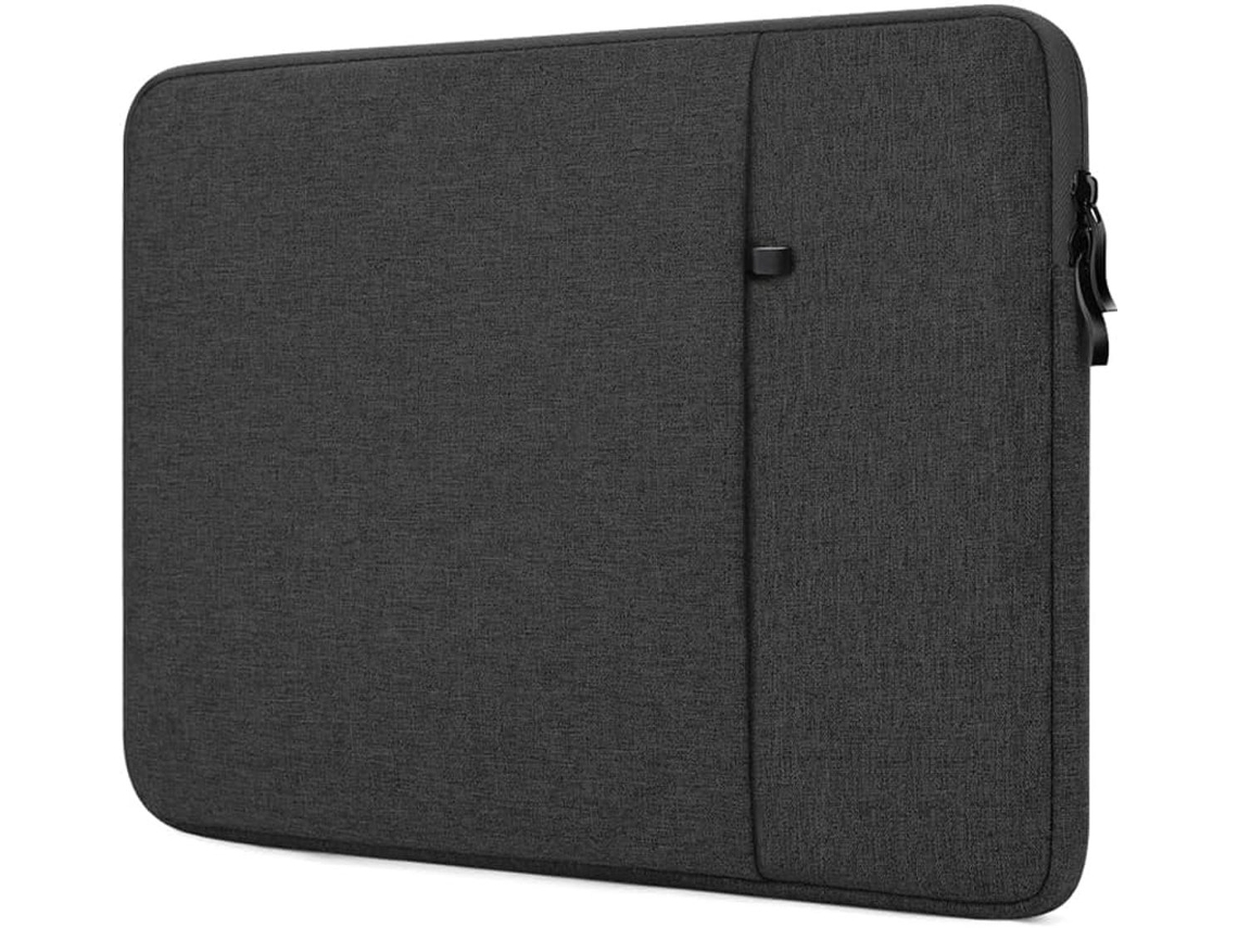 Capa Para Laptop De 15 Polegadas, Lona Repelente À Água, Forro Macio, Bolsos Para Acessórios, Para Macbook Air De 15,3 Polegadas, Ideal Para Viagens E