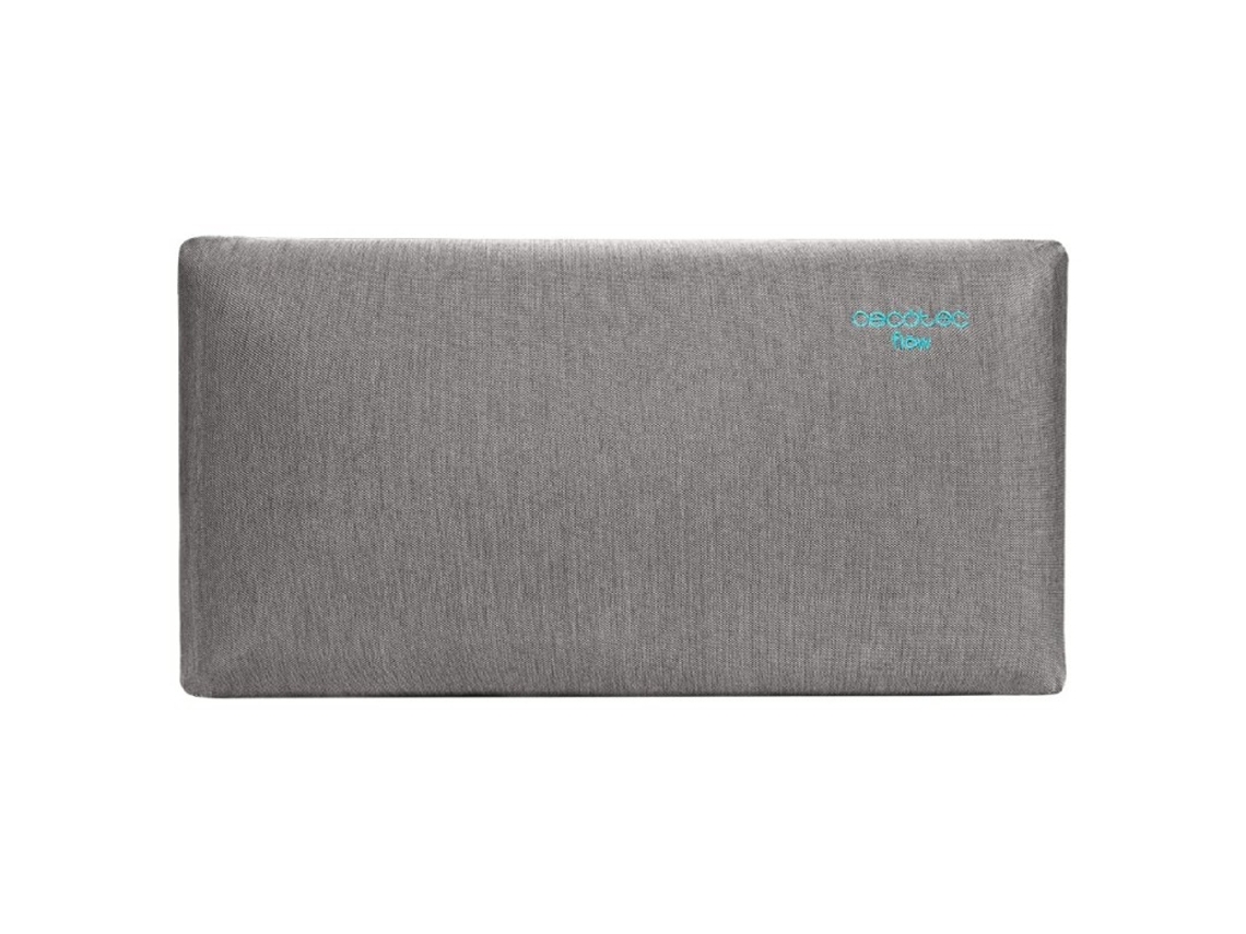 Almofada De Satisfação Cecotec Flow 135 Cm. 100% Viscoelástico, Firmeza Média-alta, Máxima Adaptabilidade E Conforto, Toque Extra Suave, Capa Respiráv