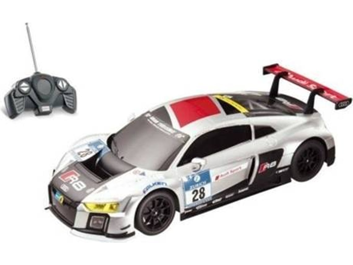 Carro Telecomandado RC MONDO Audi R8 LMS (Cinzento - 25x11x6.5cm ...