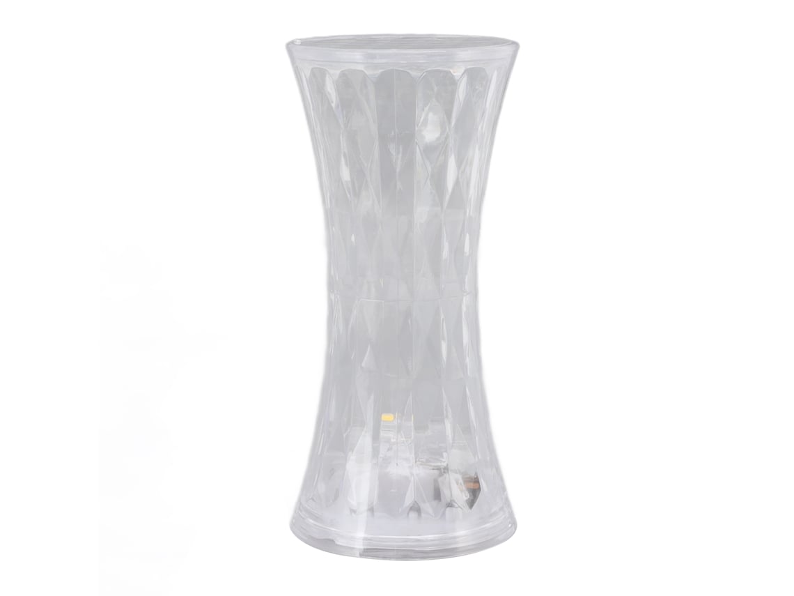 2026 lâmpada de Mesa de Cristal Moderna Transparente Protetora Dos Olhos Pequena para Quarto Lâmpada de Noite Amarela