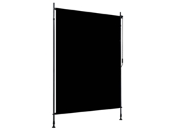 Vidaxl Estore De Rolo Para Exterior 150x270 Cm Antracite