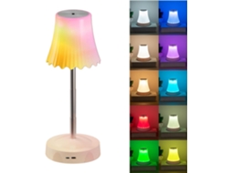 Luminária De Mesa Recarregável, Iluminação Ambiente Inteligente Sem Fio