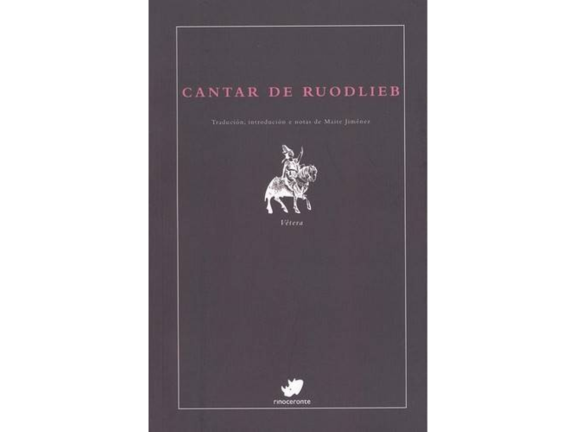Livro Cantar De Ruodlieb de Anónimo, Jiménez Pérez et al.